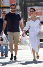 JAIMIE ALEXEANDER Out with Boyfriend in Los Angeles 05/21/2017