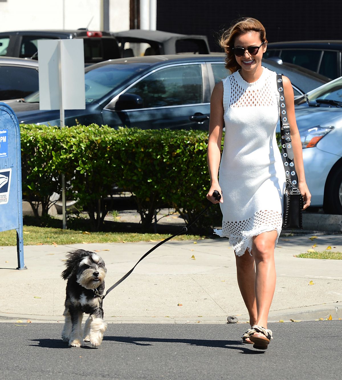 JAMIE CHUNG Walks Her Dog Out in Los Angeles 05/04/2017 – HawtCelebs