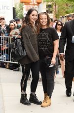 JASMINE THOMPSON Arrives at AOL Studios in New York 05/23/2017