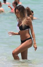 JASMINE TOSH in Bikini on the Beach in Miami 05/30/2017