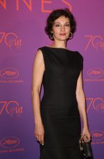 JEANNE BALIBAR at Ismael’s Ghosts Screening and Opening Gala at 70th Annual Cannes Film Festival 05/17/2017