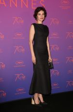 JEANNE BALIBAR at Ismael’s Ghosts Screening and Opening Gala at 70th Annual Cannes Film Festival 05/17/2017