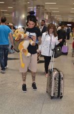JEMMA LUCY Arrives at Airport in Izmir 05/07/2017
