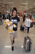 JEMMA LUCY Arrives at Airport in Izmir 05/07/2017