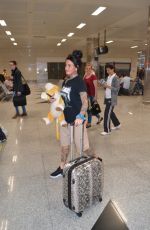 JEMMA LUCY Arrives at Airport in Izmir 05/07/2017