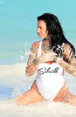 JEMMA LUCY in Swimsuit at a Beach in Turkey 05/07/2017
