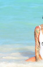JEMMA LUCY in Swimsuit at a Beach in Turkey 05/07/2017