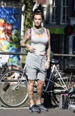 JEMMA LUCY Out at Red Light District in Amsterdam 05/30/2017