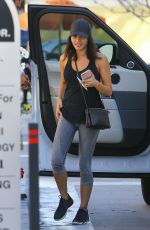 JENNA DEWAN Arrives at Lancer Dermatology in Beverly Hills 05/02/2017