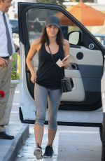 JENNA DEWAN Arrives at Lancer Dermatology in Beverly Hills 05/02/2017