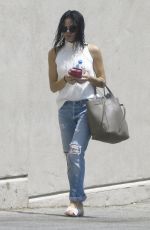 JENNA DEWAN in Ripped Jeans Out in Studio City 05/05/2017