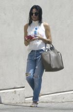 JENNA DEWAN in Ripped Jeans Out in Studio City 05/05/2017