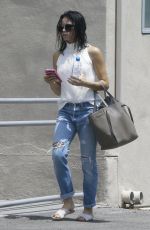 JENNA DEWAN in Ripped Jeans Out in Studio City 05/05/2017