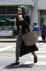 JENNA DEWAN Out for Coffee in Hollywood 05/08/2017