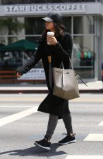 JENNA DEWAN Out for Coffee in Hollywood 05/08/2017