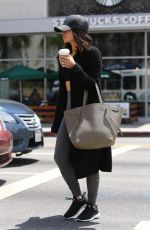 JENNA DEWAN Out for Coffee in Hollywood 05/08/2017