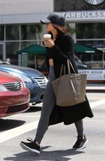 JENNA DEWAN Out for Coffee in Hollywood 05/08/2017