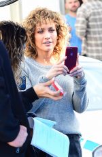 JENNFER LOPEZ at Shades of Blue Set in New York 05/11/2017