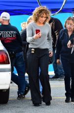 JENNFER LOPEZ at Shades of Blue Set in New York 05/11/2017