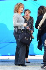 JENNFER LOPEZ at Shades of Blue Set in New York 05/11/2017