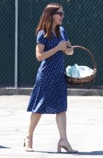 JENNIFER GARNER Arrives at a Church in Brentwood 05/21/2017