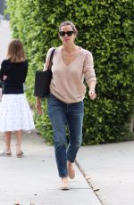 JENNIFER GARNER Arrives at Sunday Church Service in Los Angeles 05/07/2017