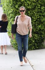 JENNIFER GARNER Arrives at Sunday Church Service in Los Angeles 05/07/2017