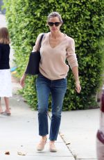 JENNIFER GARNER Arrives at Sunday Church Service in Los Angeles 05/07/2017