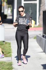JENNIFER GARNER in Leggings Out in West Hollywood 04/29/2-17