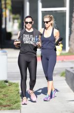 JENNIFER GARNER in Leggings Out in West Hollywood 04/29/2-17