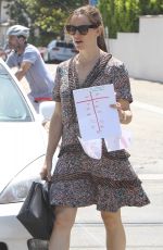JENNIFER GARNER Out and About in Brentwood 05/28/2017