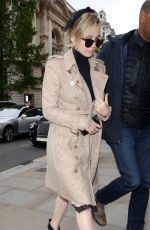 JENNIFER LAWRENCE Arrives at Buckingham Palace in London 05/05/2017
