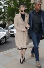 JENNIFER LAWRENCE Arrives at Buckingham Palace in London 05/05/2017