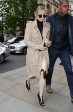 JENNIFER LAWRENCE Arrives at Buckingham Palace in London 05/05/2017