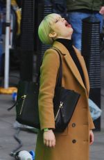JENNIFER LAWRENCE on the Set of Red Sparrow 05/07/2017