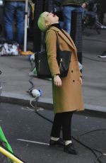 JENNIFER LAWRENCE on the Set of Red Sparrow 05/07/2017