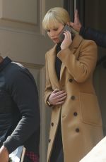 JENNIFER LAWRENCE on the Set of Red Sparrow 05/07/2017