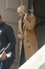 JENNIFER LAWRENCE on the Set of Red Sparrow 05/07/2017