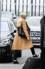 JENNIFER LAWRENCE on the Set of Red Sparrow at Heathrow Airport in London 05/04/2017