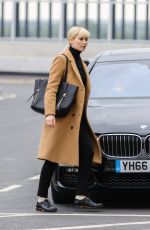 JENNIFER LAWRENCE on the Set of Red Sparrow at Heathrow Airport in London 05/04/2017