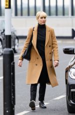 JENNIFER LAWRENCE on the Set of Red Sparrow at Heathrow Airport in London 05/04/2017