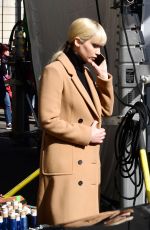 JENNIFER LAWRENCE on the Set of Red Sparrow in London 05/07/2017