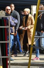 JENNIFER LAWRENCE on the Set of Red Sparrow in London 05/07/2017