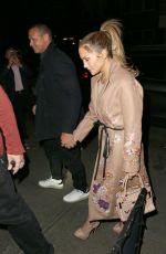 JENNIFER LOPEZ and Alex Rodriguez Out for Dinner in New York 05/08/2017