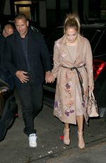 JENNIFER LOPEZ and Alex Rodriguez Out for Dinner in New York 05/08/2017