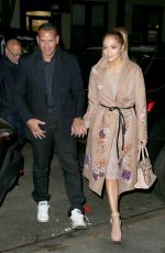 JENNIFER LOPEZ and Alex Rodriguez Out for Dinner in New York 05/08/2017