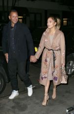 JENNIFER LOPEZ and Alex Rodriguez Out for Dinner in New York 05/08/2017