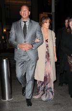JENNIFER LOPEZ and Alex Rodriguez Out for Dinner in New York 05/14/2017