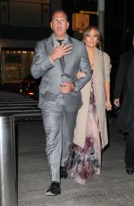 JENNIFER LOPEZ and Alex Rodriguez Out for Dinner in New York 05/14/2017