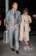 JENNIFER LOPEZ and Alex Rodriguez Out for Dinner in New York 05/14/2017